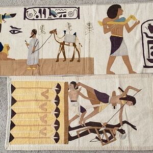 Egyptian Revival Khayamiya Wall Hangings.  1920’s/30’s.